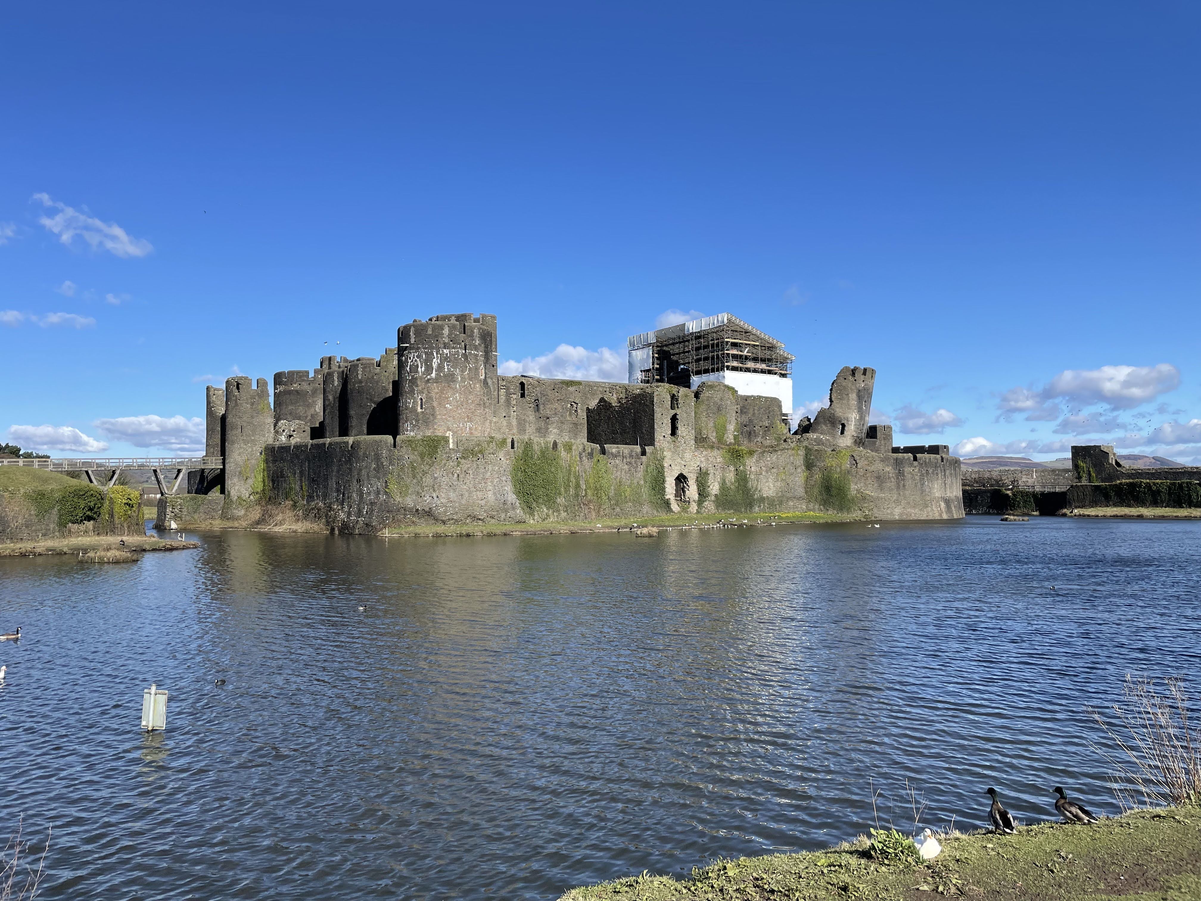Picture of a place: Caerphilly Castle