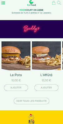 Hamburger du Livraison de repas à domicile Foir'Food à Le Lavandou - n°4