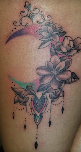 Explore heavenly tattoo ideas, creative tattoo ideas in Angola, available at Hoodlum Ink