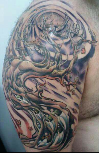 Explore tattoo ideas for men family, creative tattoo ideas in Easley, available at Amber Island Tattoo