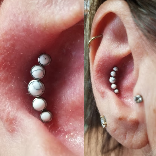 Explore side tattoo ideas for men, creative tattoo ideas in Port Charlotte, available at Black Sails Tattoo