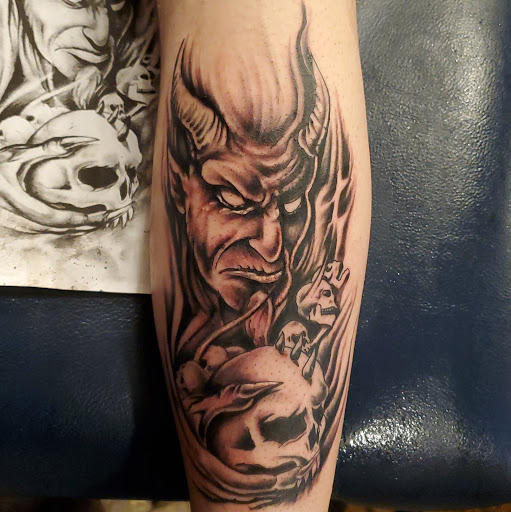 Explore men tattoo design ideas, creative tattoo ideas in Kerhonkson, available at RedHawk Tattoos