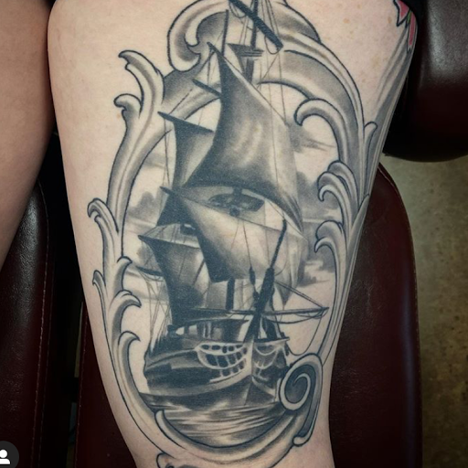 Explore outcast tattoo ideas, creative tattoo ideas in Oklahoma City, available at Oklahoma Tattoo Collective