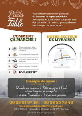 Les Pieds Sous La Table à Jarcieu
