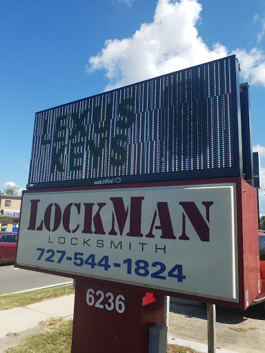 Locksmith «Lock Man Locksmiths», reviews and photos, 6236 Park Blvd N, Pinellas Park, FL 33781, USA