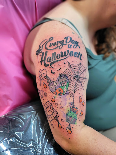 Explore france tattoo ideas, creative tattoo ideas in Benton, available at Spectrum Tattoo