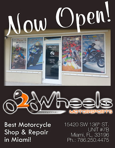 Motorcycle Repair Shop «2 Wheels Motorsports», reviews and photos, 15420 SW 136th St #7, Miami, FL 33196, USA