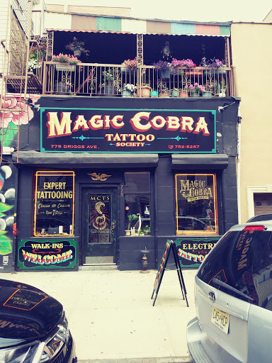 Tattoo Shop «Magic Cobra Tattoo Society», reviews and photos, 775 Driggs Ave, Brooklyn, NY 11211, USA
