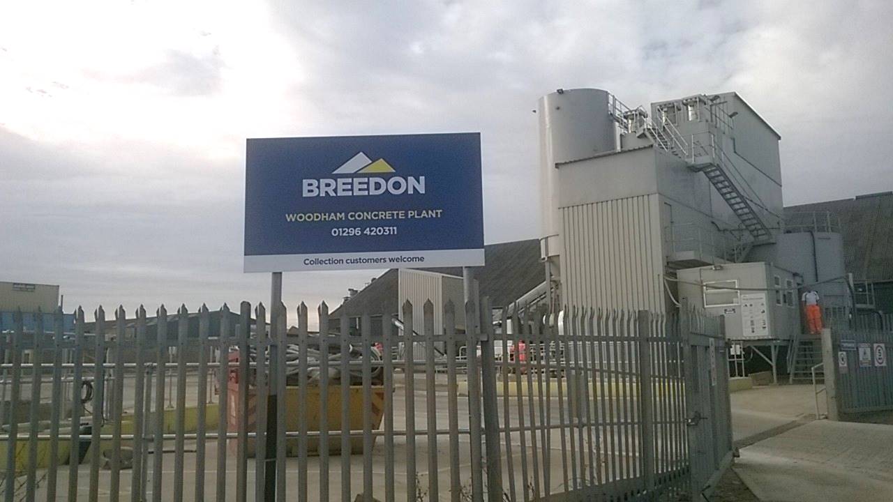Breedon Woodham Concrete Plant — Ready-mixed concrete