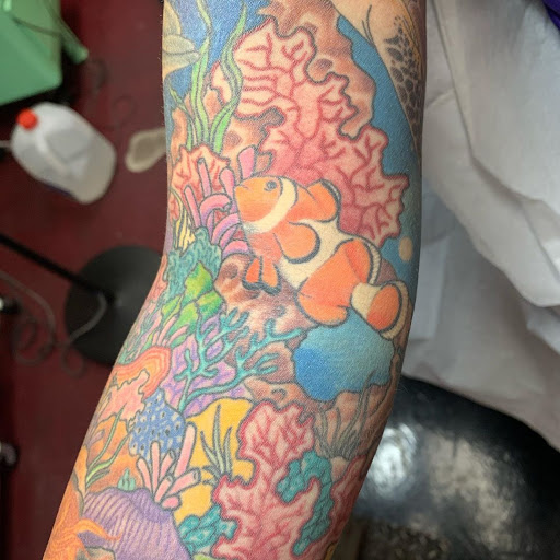 Explore dentist tattoo ideas, creative tattoo ideas in Vista, available at American Tattoo Vista