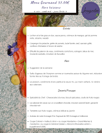 LOUGOLIN à Grasse menu