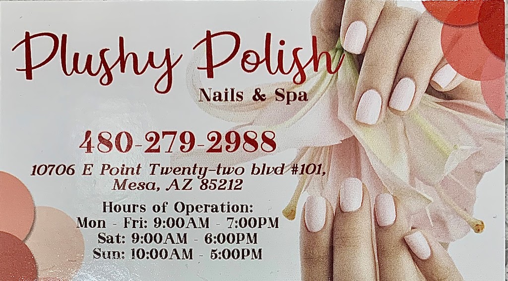 Plushy Polish Nails & Spa Mesa, AZ 85212 Services and Reviews