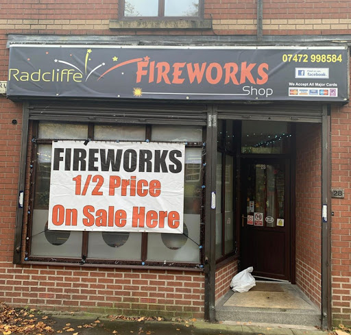 Radcliffe Fireworks Shop
