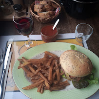 Hamburger du Restaurant français Le Comptoir des Johnnies à Plouénan - n°6