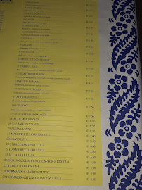 Da Gianni à Rimini menu