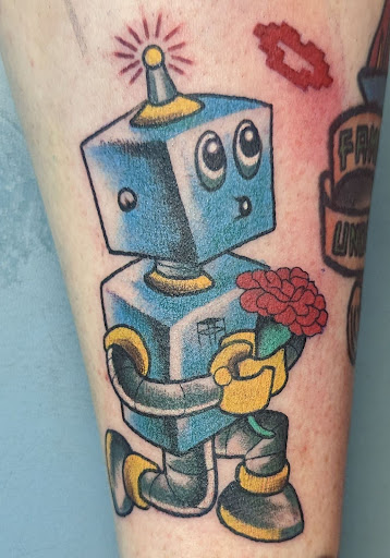 Explore funny tattoo ideas for guys, creative tattoo ideas in Philadelphia, available at Kadillac Tattoo