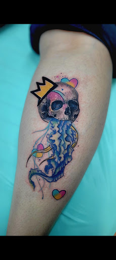 Explore hunting tattoo ideas, creative tattoo ideas in Benton, available at Spectrum Tattoo