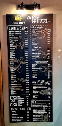 Carte du FA.LU.CIOLI Porchetta à Castel Gandolfo