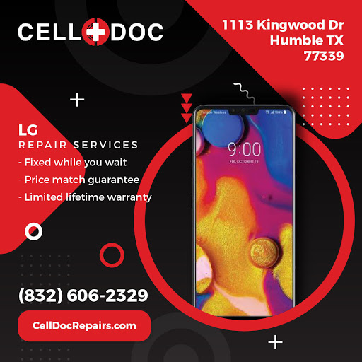 Phone Repair Service «Cell Doc Phone Repair», reviews and photos, 1113 Kingwood Dr, Humble, TX 77339, USA