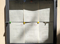 Menu / carte de Osteria Ara 36 à Isola Superiore