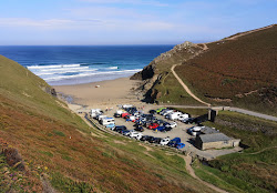 Foto von Chapel Porth beach mit kleine bucht