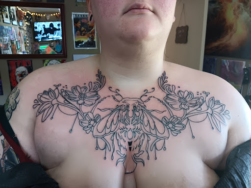 Explore death moth tattoo ideas, creative tattoo ideas in Angola, available at SafeHouse Ink