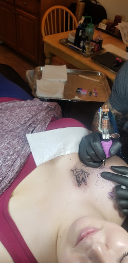 Explore simple neck tattoo ideas, creative tattoo ideas in Meridian, available at SK-Tattoo1