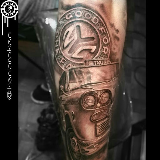 Find sunflower tattoo ideas for your next unique tattoo in Woodside at Fiction Tattoo Inc.