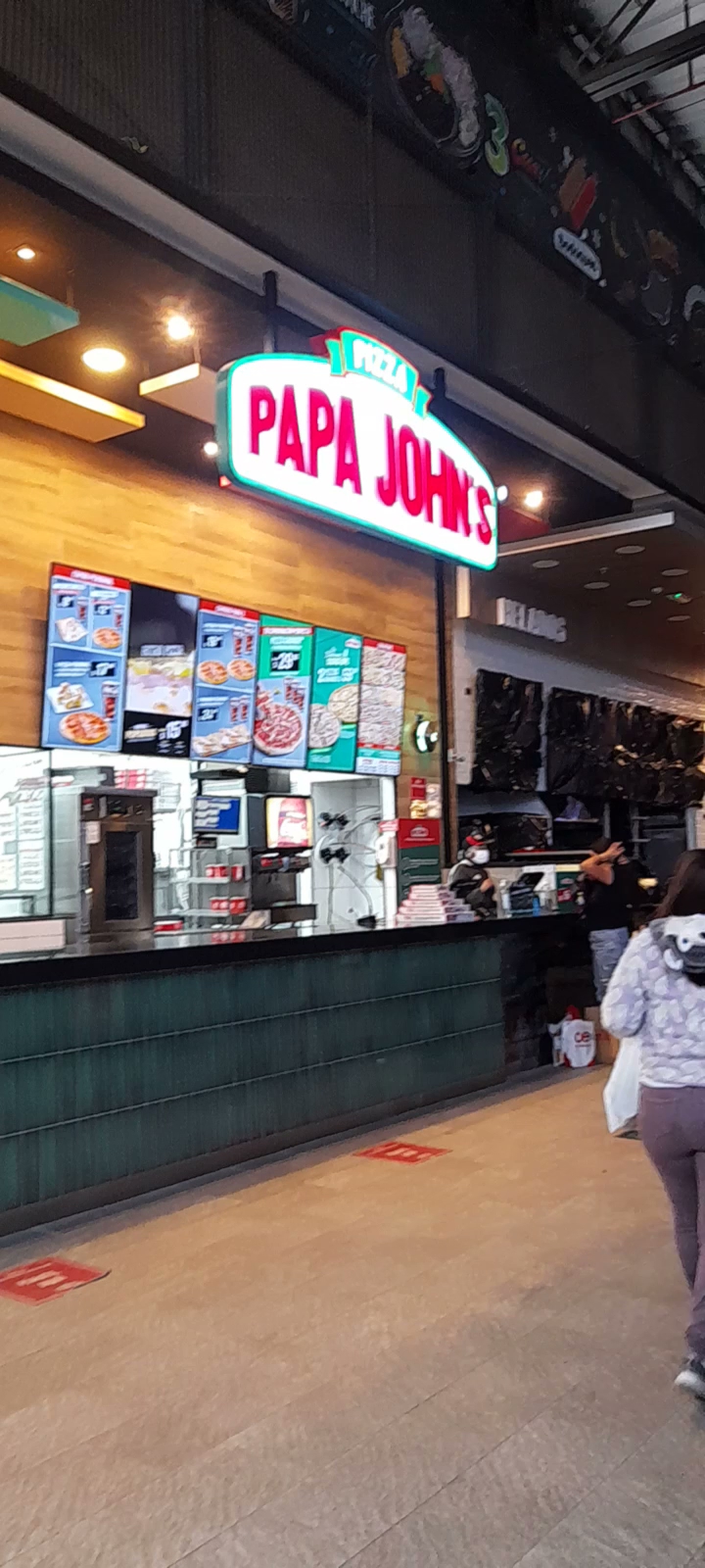 Papa Johns Pizza - Mall Aventura