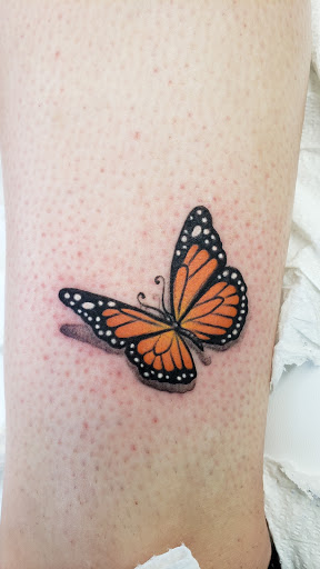 Explore ace of spade tattoo ideas, creative tattoo ideas in Lawrenceville, available at Steele Ink Studios Body Art