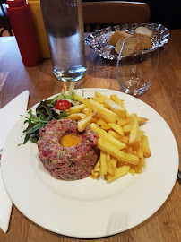 Steak tartare du Restaurant français Chez LuLu - Le bistrot de Mamie à Rueil-Malmaison - n°8