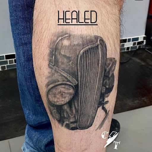 Explore funny couple tattoo ideas, creative tattoo ideas in Schaumburg, available at Atmosphere Tattoo Gallery - Schaumburg