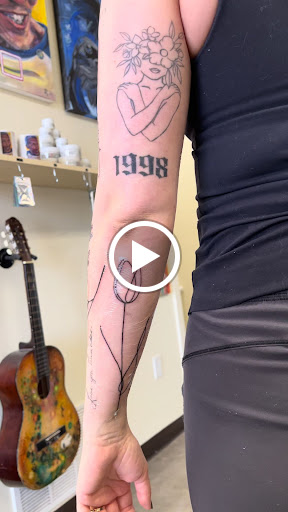 Explore partial sleeve tattoo ideas, creative tattoo ideas in Big Spring, available at Wild Space Tattoo