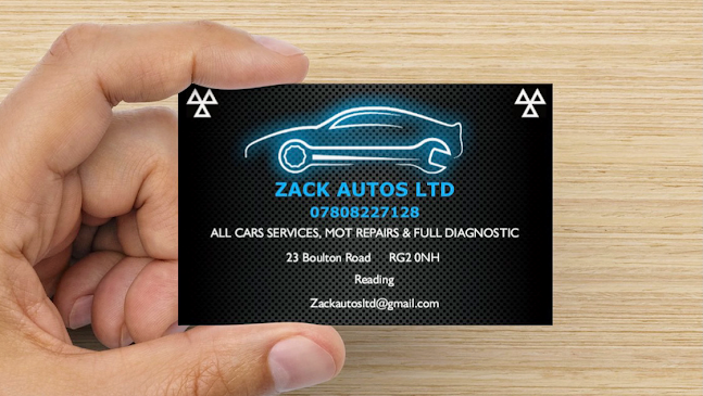 Reviews of Zack Autos Ltd in Reading - Auto repair shop