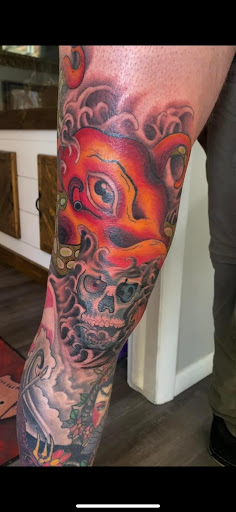 Explore chest cover up tattoo ideas, creative tattoo ideas in Idaho Falls, available at Olson Ink Studios