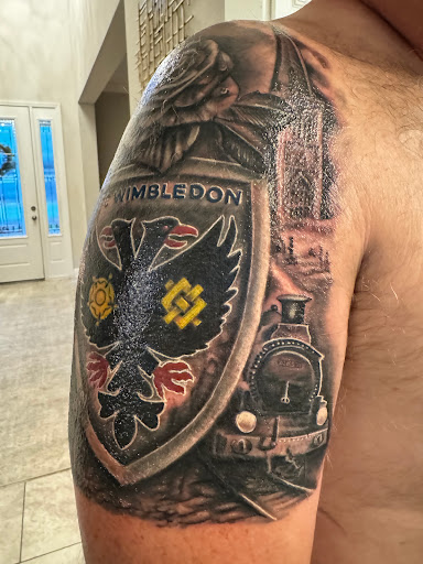 Explore sparrow tattoo ideas, creative tattoo ideas in Sarasota, available at SEVEN SINS Tattoo Studio