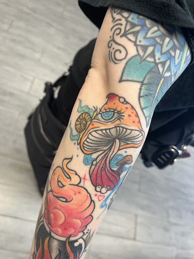 Explore patch tattoo ideas, creative tattoo ideas in Hinesville, available at Venom and Virtue