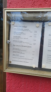 Carte du Restaurant Tenne à Schwedt