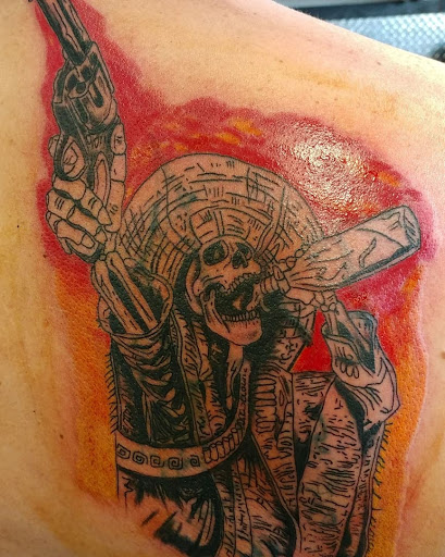 Find best friend small tattoo ideas for your next unique tattoo in Hilliard at 22 Caliber Tattoo Mega Studio