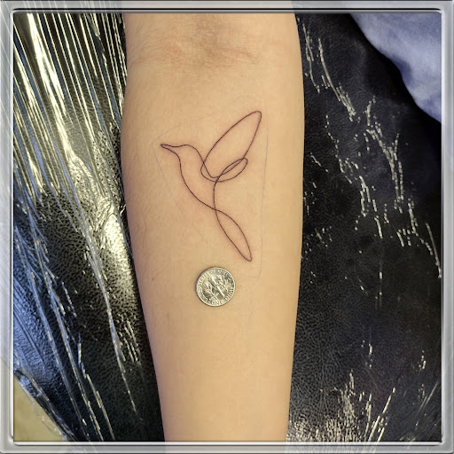 Explore name tattoo placement ideas, creative tattoo ideas in La Crosse, available at La Crosse Tattoo