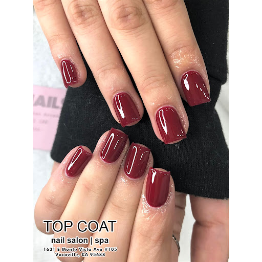 Nail Salon «Top Coat Nail Salon & Spa», reviews and photos, 1631 E Monte Vista Ave #105, Vacaville, CA 95688, USA
