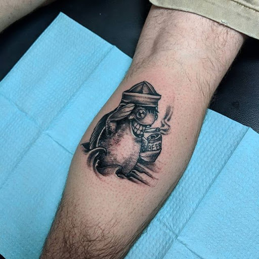 Explore music lover tattoo ideas, creative tattoo ideas in Atlantic Beach, available at The Ink Chamber Tattoo Parlor