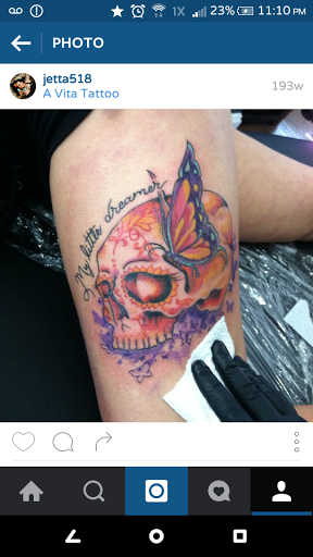 Explore olivia tattoo ideas, creative tattoo ideas in Rensselaer, available at A Vita Tattoo