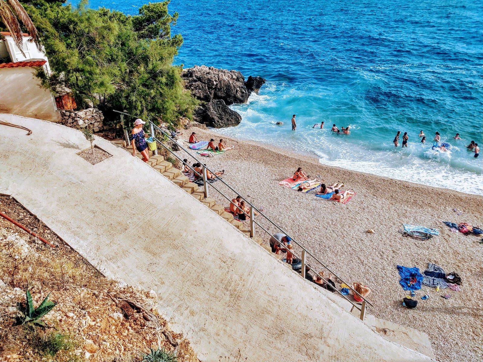 Zdjęcie Borak beach z małe zatoki