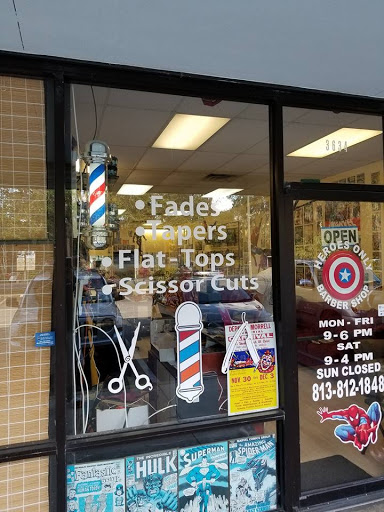 Barber Shop «Heroes Only Barber Shop», reviews and photos, 10412 County Rd 39, Lithia, FL 33547, USA