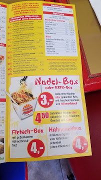 Asia Wok + Sushi Bar à Burghausen menu