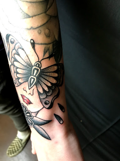 Explore titanic tattoo ideas, creative tattoo ideas in Modesto, available at Dying Art Tattoo