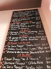Restaurant Le Bouchon du Vaugueux à Caen (le menu)