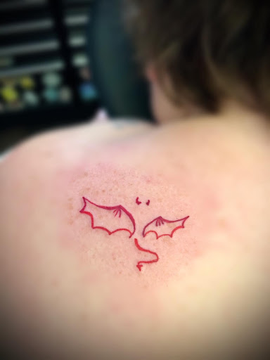 Explore nursing tattoo ideas, creative tattoo ideas in Windsor, available at Spillen Ink