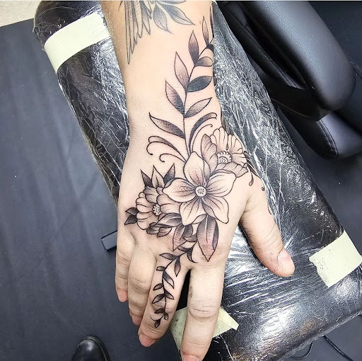 Explore french bulldog tattoo ideas, creative tattoo ideas in Plantsville, available at Phoenix Ink Tattoo